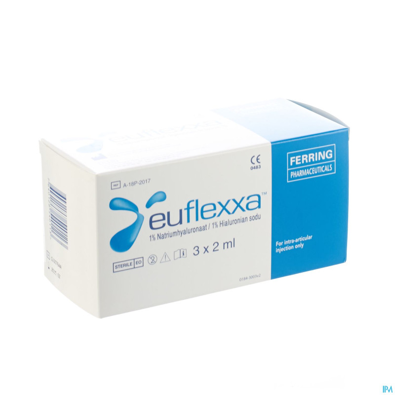 Euflexxa ser jetable pre remp en verre 3 x 2 ml