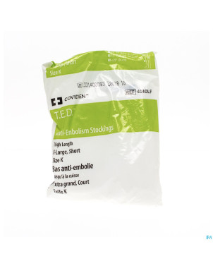 Ted bas cuisse 4010lf xl court blanc