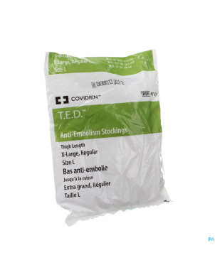 Ted bas cuisse 4114lf xl regular blanc