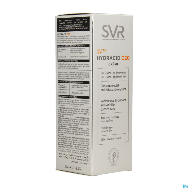 Hydracid c20 svr anti rides fl 30ml
