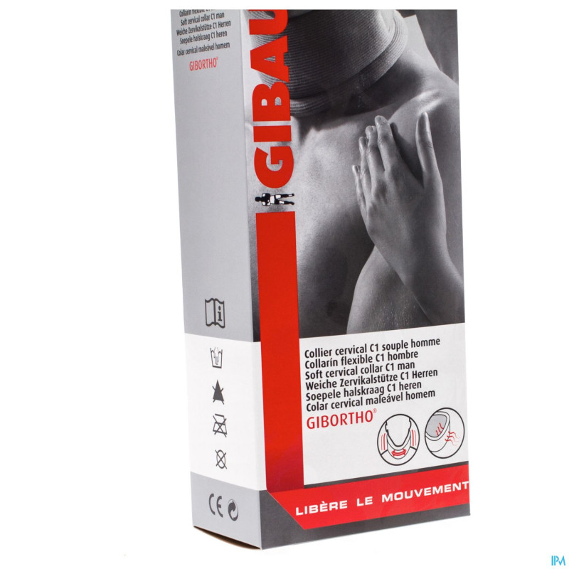 Gibortho coll.cerv.c1 sple h    8,5cm gris  l 6482