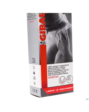 Gibortho coll.cerv.c1 sple h    8,5cm gris  l 6482