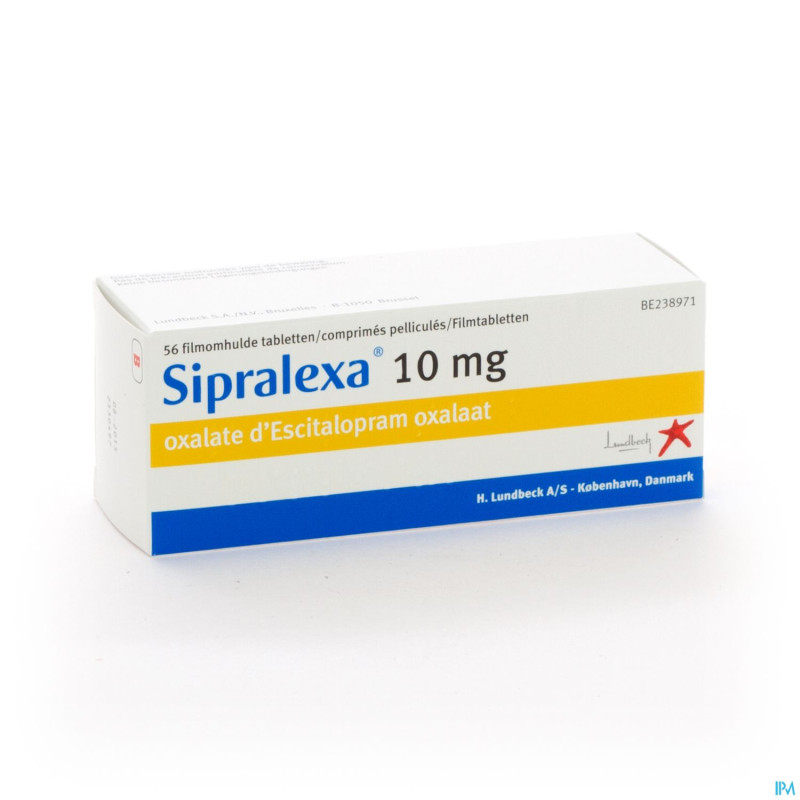 Sipralexa 10 mg tabl  56 x 10 mg