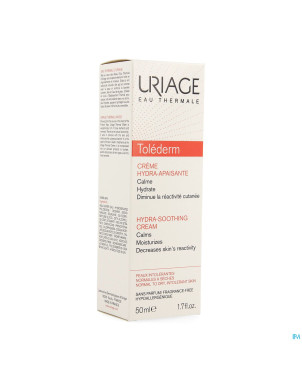 Uriage tolederm cr hydra apaisante fl pompe 50ml