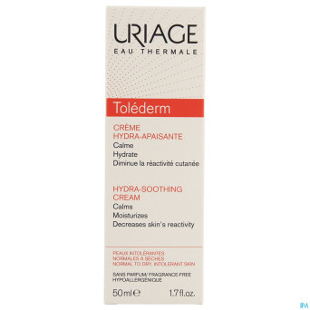 Uriage tolederm cr hydra apaisante fl pompe 50ml