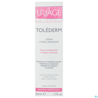 Uriage tolederm cr hydra apaisante fl pompe 50ml