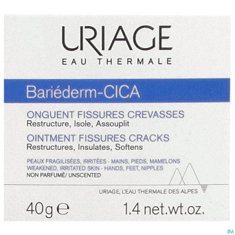 Uriage bariederm fissures-crevasses onguent  40g