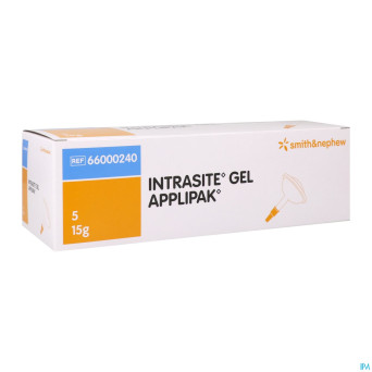 Intrasite gel  5 x 15g    66000240