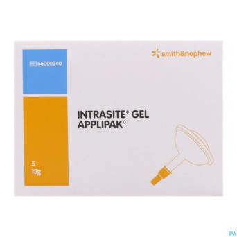 Intrasite gel  5 x 15g    66000240