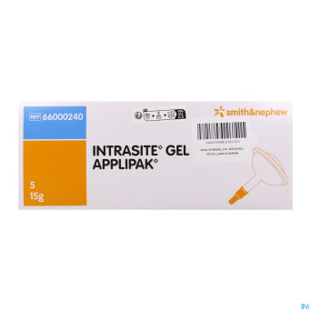 Intrasite gel  5 x 15g    66000240