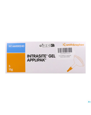 Intrasite gel  5 x 15g    66000240