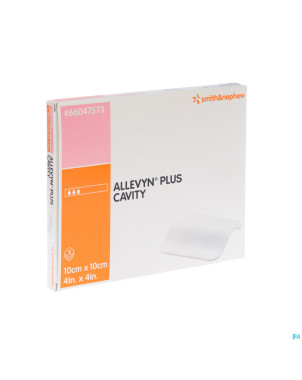 Allevyn plus cavity hydrocel.  10x10cm  5 66047573