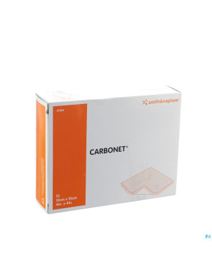 Carbonet pans anti odeur    10x10cm 10 7064