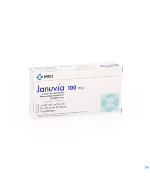 Januvia 100 mg comp pell 28 x 100 mg