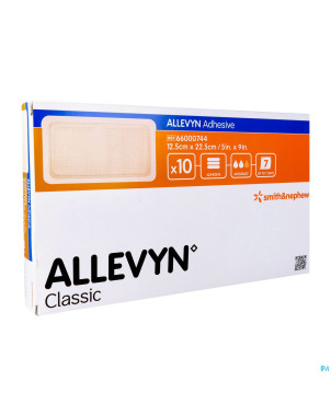 Allevyn adh pans hydrocel. 12,5x22,5cm 10 66000744
