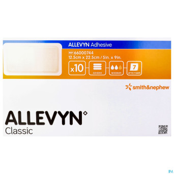 Allevyn adh pans hydrocel. 12,5x22,5cm 10 66000744