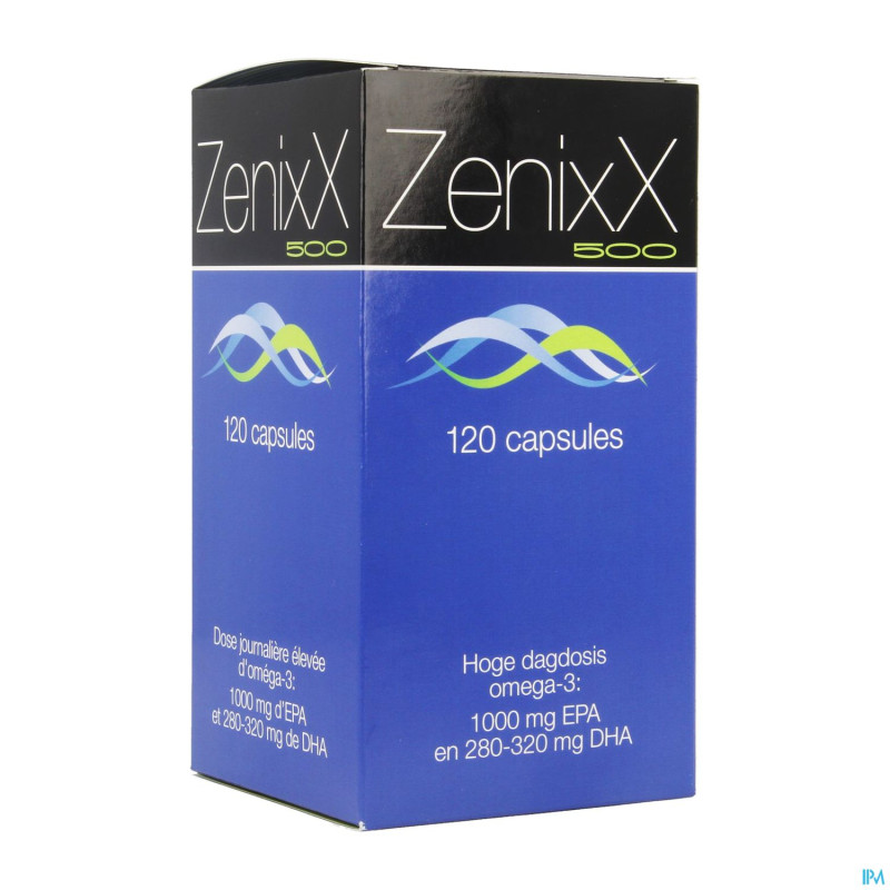 Zenixx 500    caps 120x 500mg