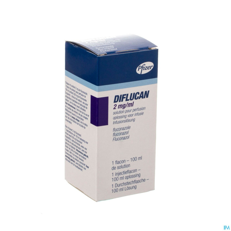 Diflucan sol iv 1 fl 200 mg/100 ml