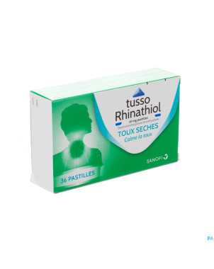 Tusso rhinathiol 10mg tabl a sucer 36