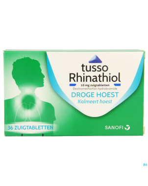 Tusso rhinathiol 10mg tabl a sucer 36