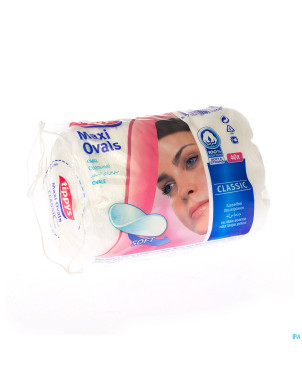Tippys maxi pads disques coton oval 40