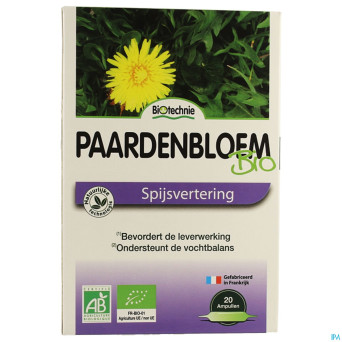 Pissenlit bio    amp 20x10ml biotechnie