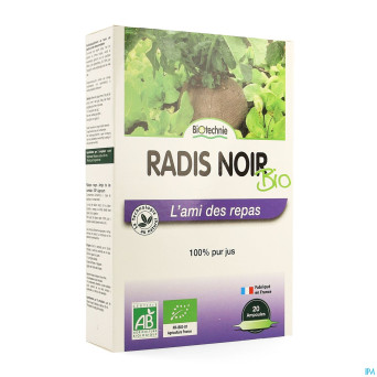 Radis noir bio    amp 20x10ml biotechnie