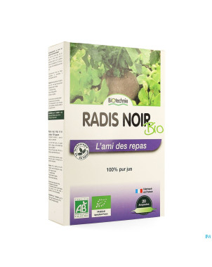 Radis noir bio    amp 20x10ml biotechnie