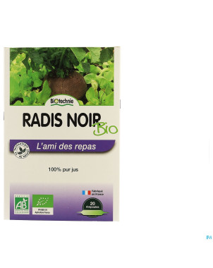 Radis noir bio    amp 20x10ml biotechnie