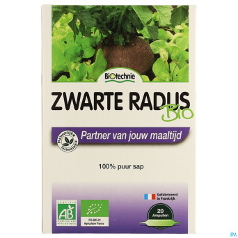 Radis noir bio    amp 20x10ml biotechnie