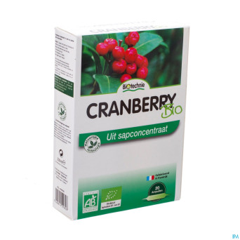 Cranberry bio    amp 20x10ml biotechnie