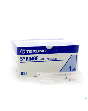 Terumo seringue sans aiguille 1ml 100