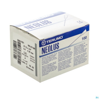 Terumo aiguille neolus 27g 3/4 rb gris    5