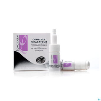 Longiderm complexe reparateur serum visage 2x10ml