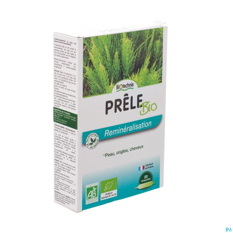 Prele bio    amp 20x10ml biotechnie