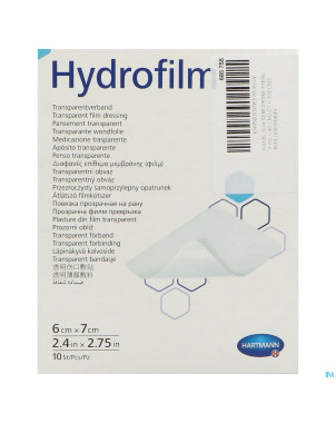 Hydrofilm  6x 7,0cm transp  10 6857551