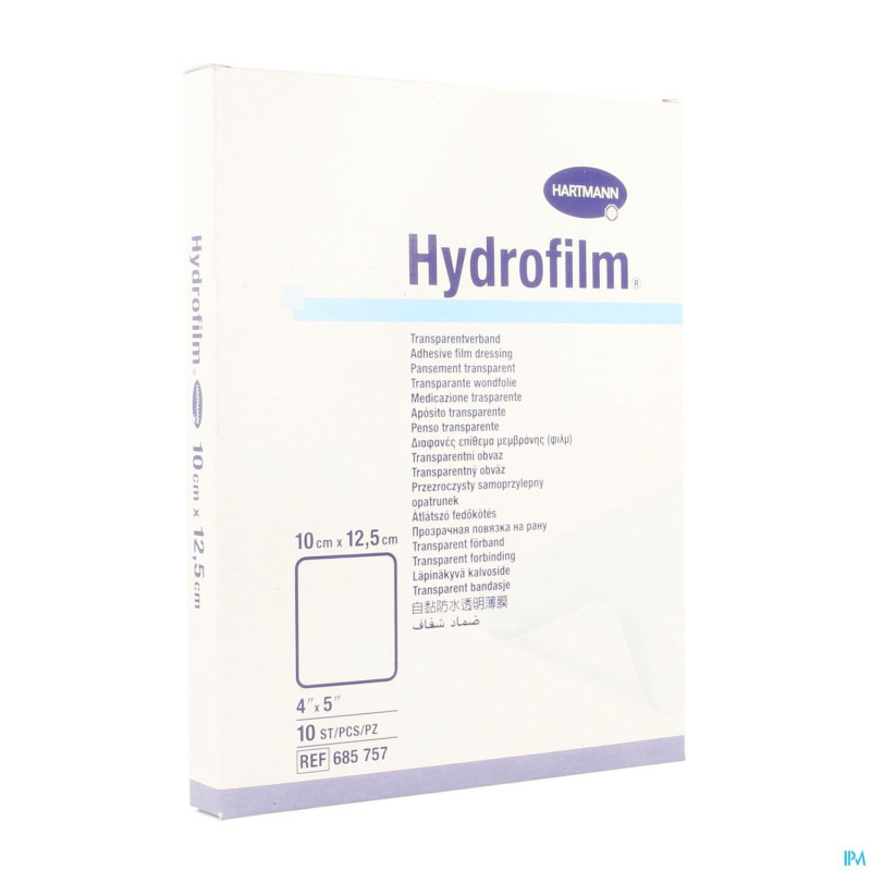 Hydrofilm 10x12,5cm transp  10 6857571