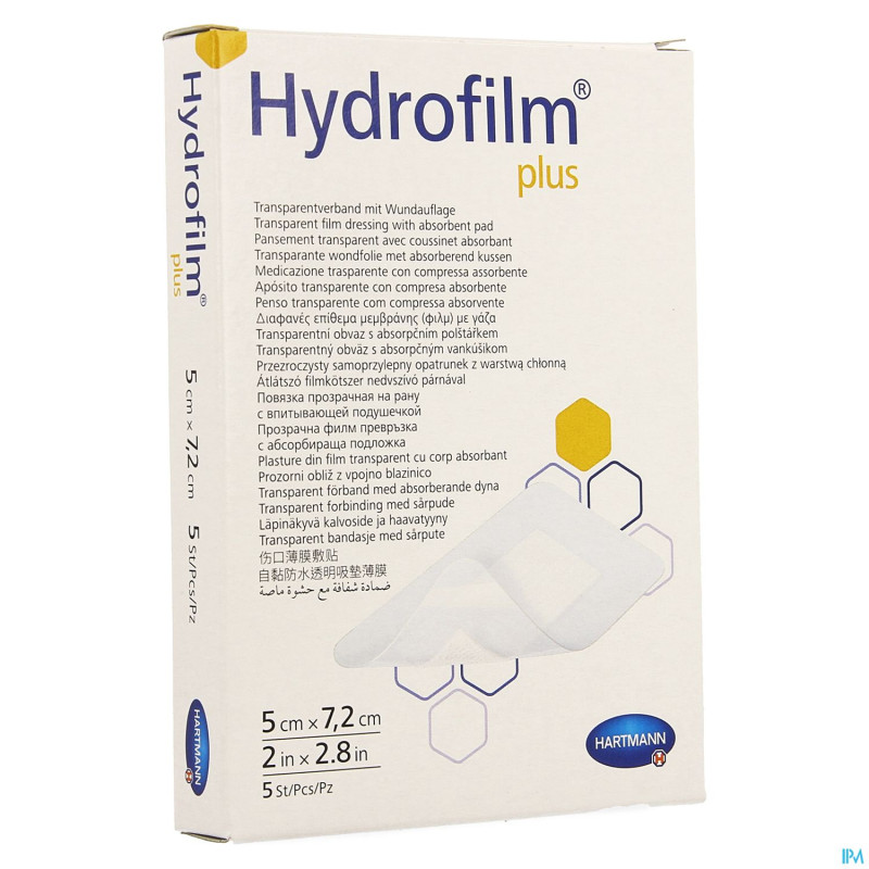 Hydrofilm plus  5x 7,2cm   5 6857702