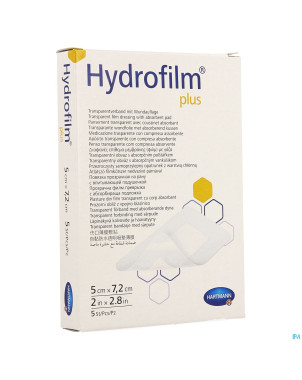 Hydrofilm plus  5x 7,2cm   5 6857702