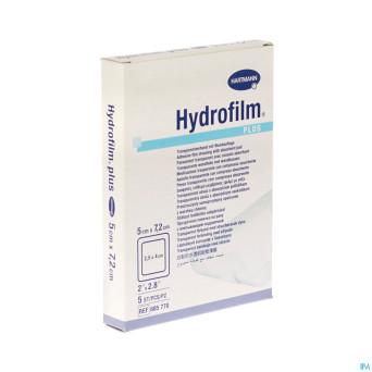 Hydrofilm plus  5x 7,2cm   5 6857702