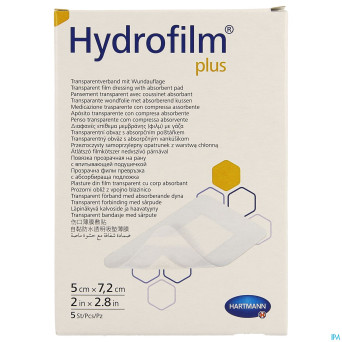 Hydrofilm plus  5x 7,2cm   5 6857702