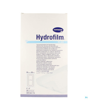 Hydrofilm plus 10x20,0cm  25 6857780
