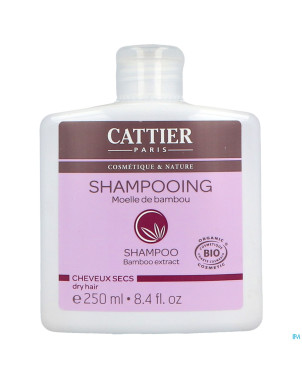 Cattier sh bambou chev secs    fl 250ml