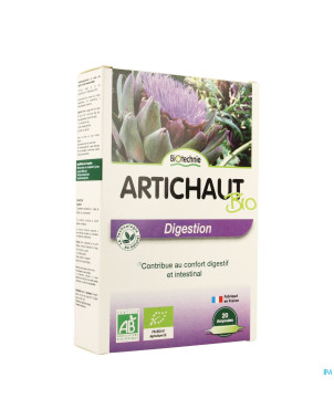 Artichaut bio    amp 20x10ml biotechnie