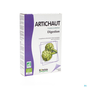 Artichaut bio    amp 20x10ml biotechnie