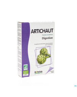 Artichaut bio    amp 20x10ml biotechnie