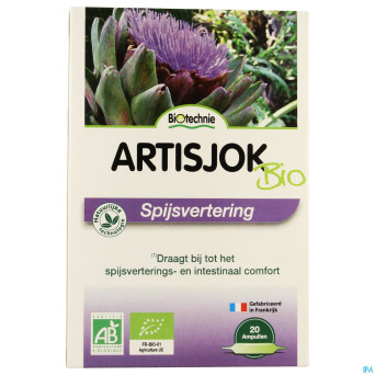 Artichaut bio    amp 20x10ml biotechnie