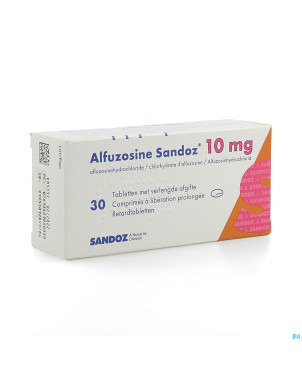 Alfuzosine sandoz comp 30 x 10 mg