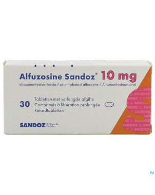 Alfuzosine sandoz comp 30 x 10 mg