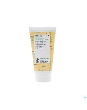 Korres kb gommage exfol.corps basilic-citron 150ml